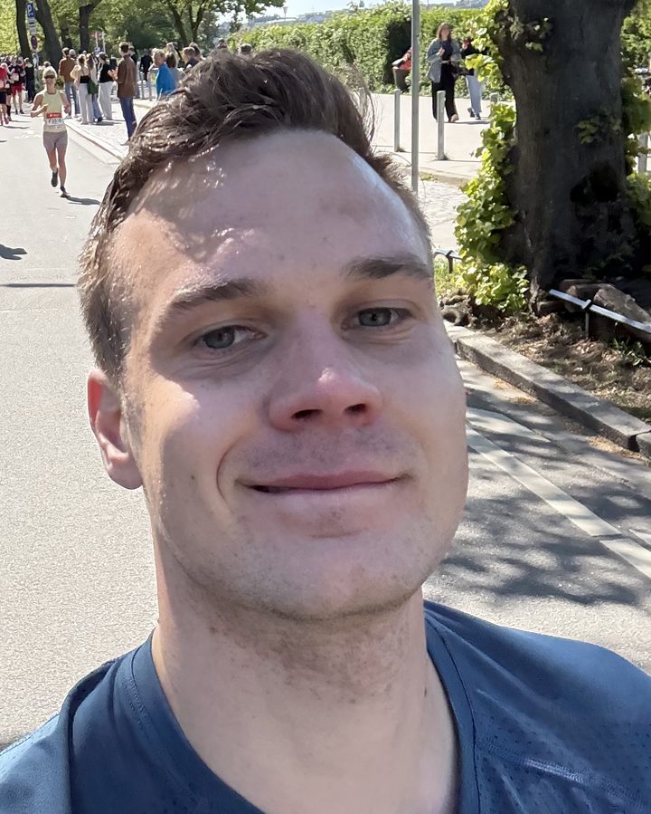 Finn Wiemer beim Laufen